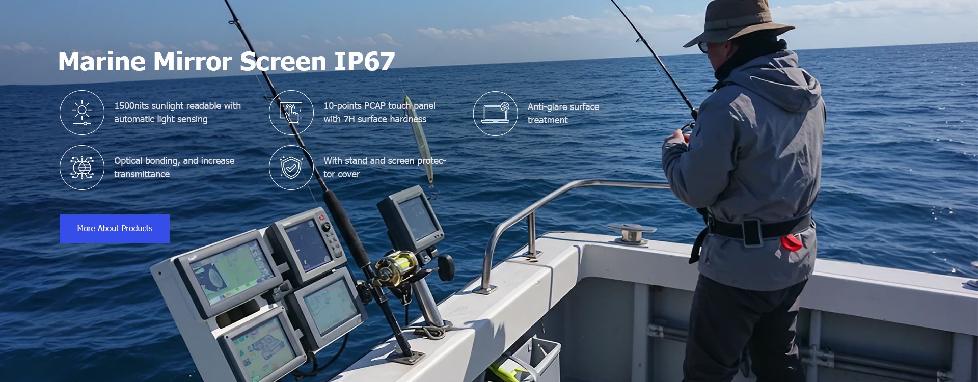 marine monitor Garmin second displays