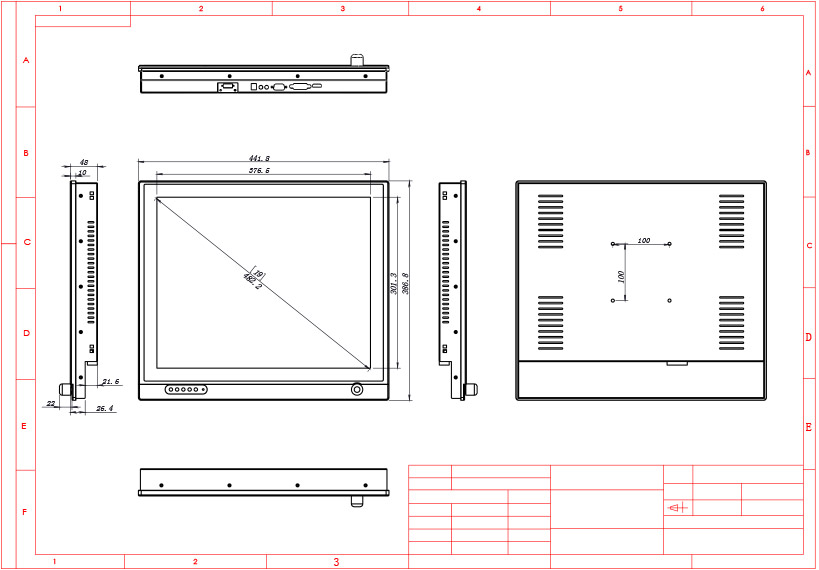 LCD Monitor SL19 Without Touch