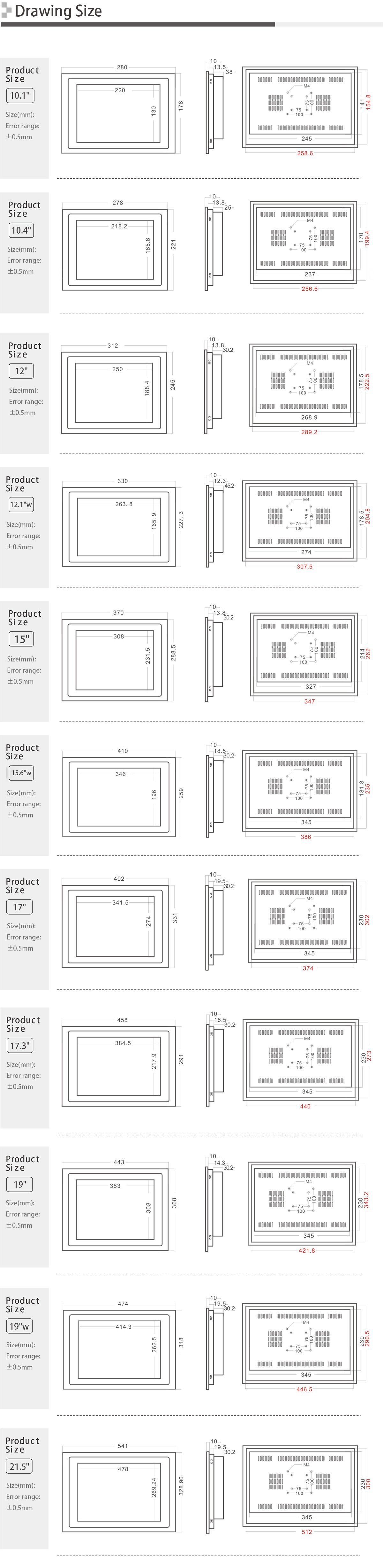 Industrial Android Tablet PC SC210A