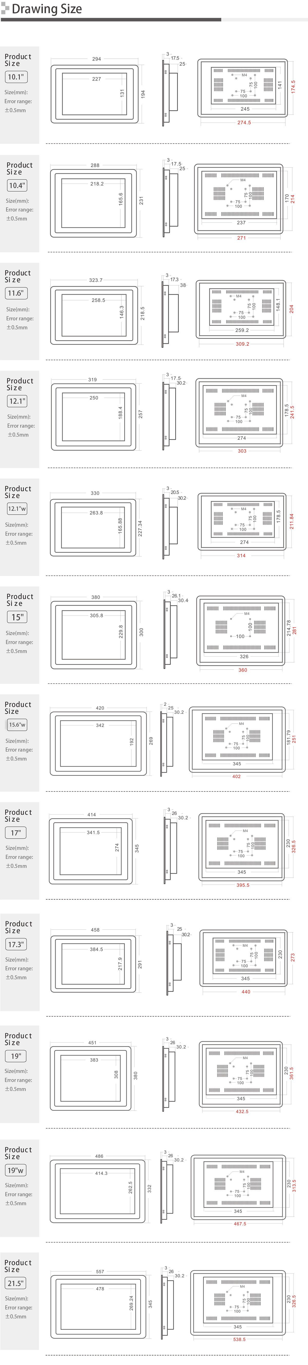 Industrial Android Tablet PC SC203A