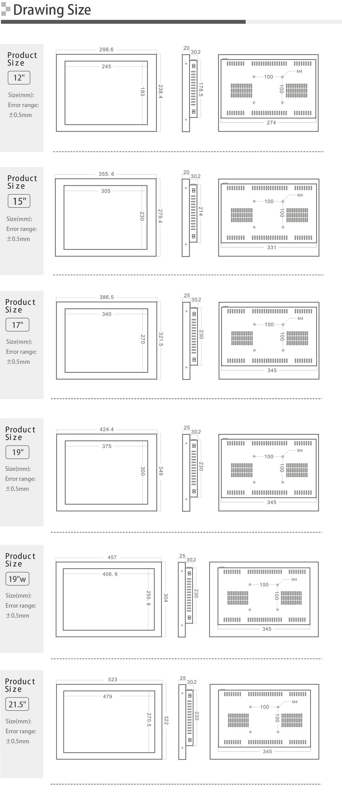 Industrial Panel PC SC100X