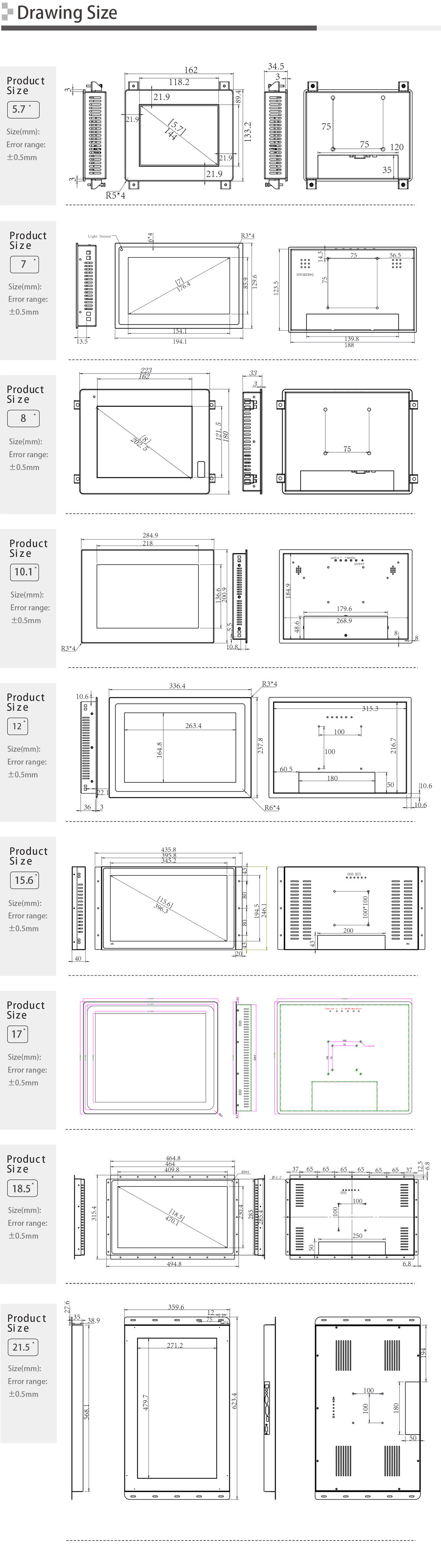 High Brightness Monitor SL100HM