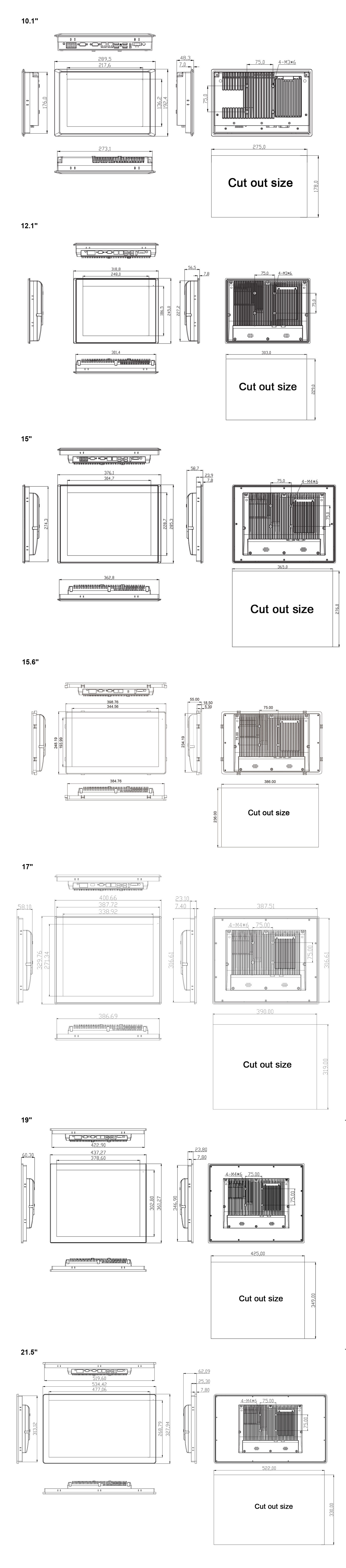 Industrial Panel PC SC500M