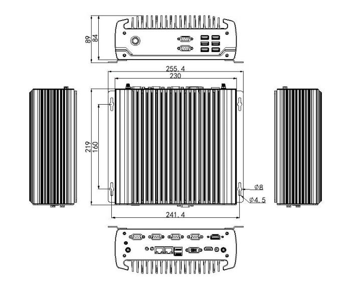 Dual HDMI mini pc windows10 core i7 8700T