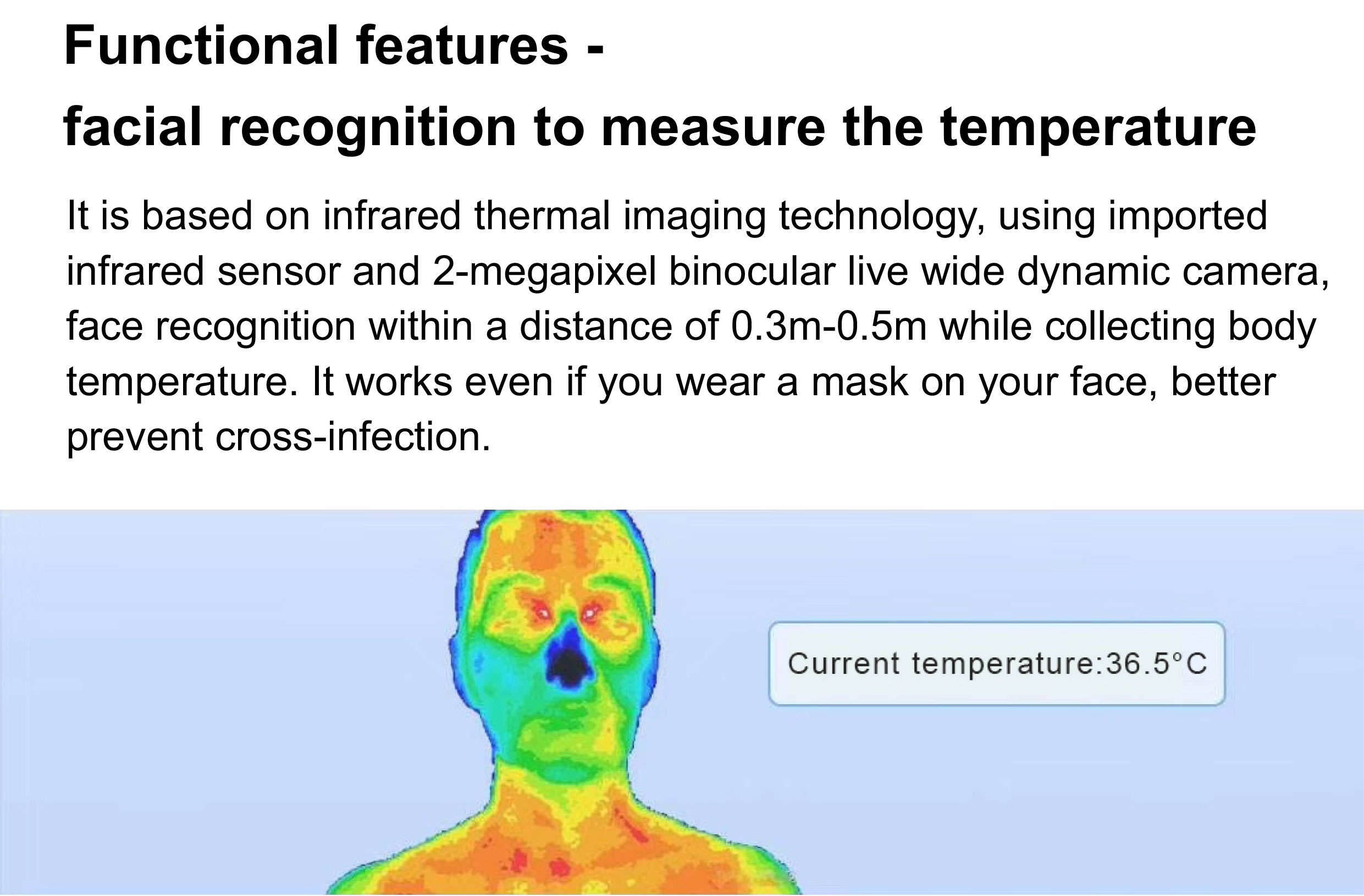 Public Temperature Measuring Disinfection Spray Machine