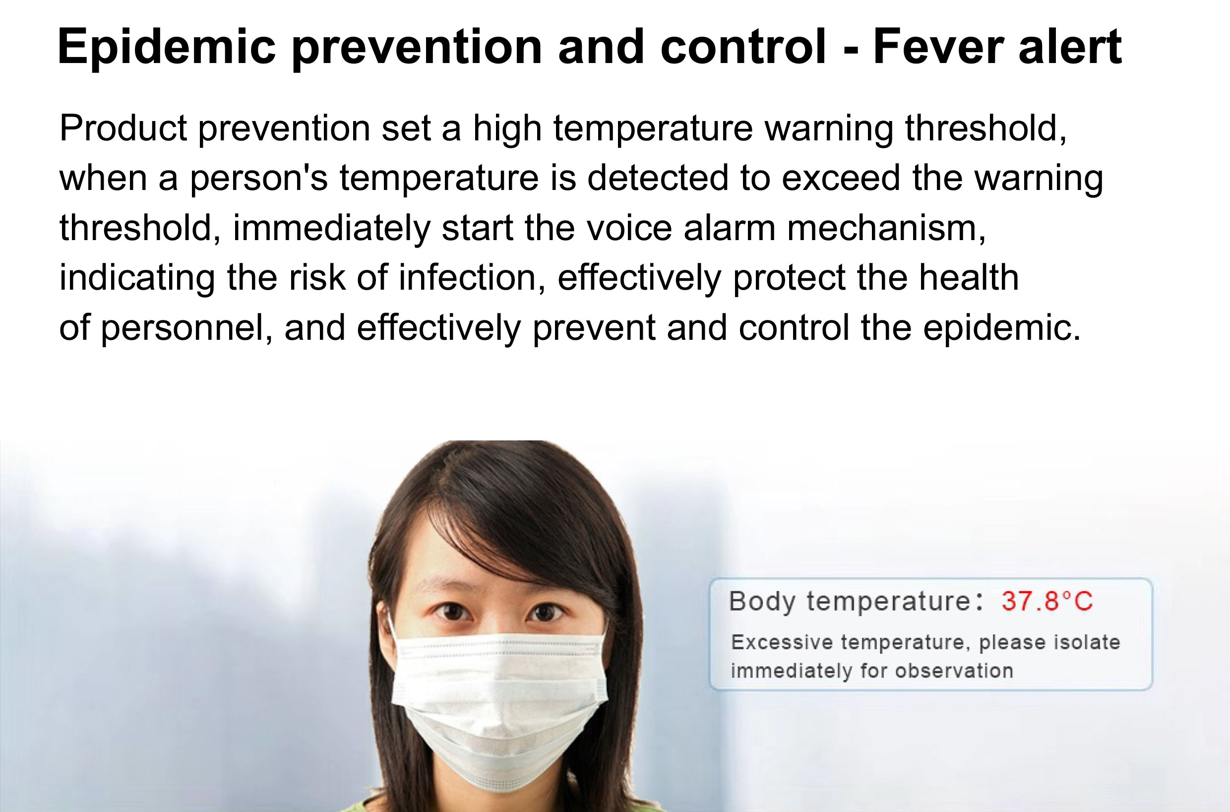 Face Recognition Temperature Measurement Kiosk