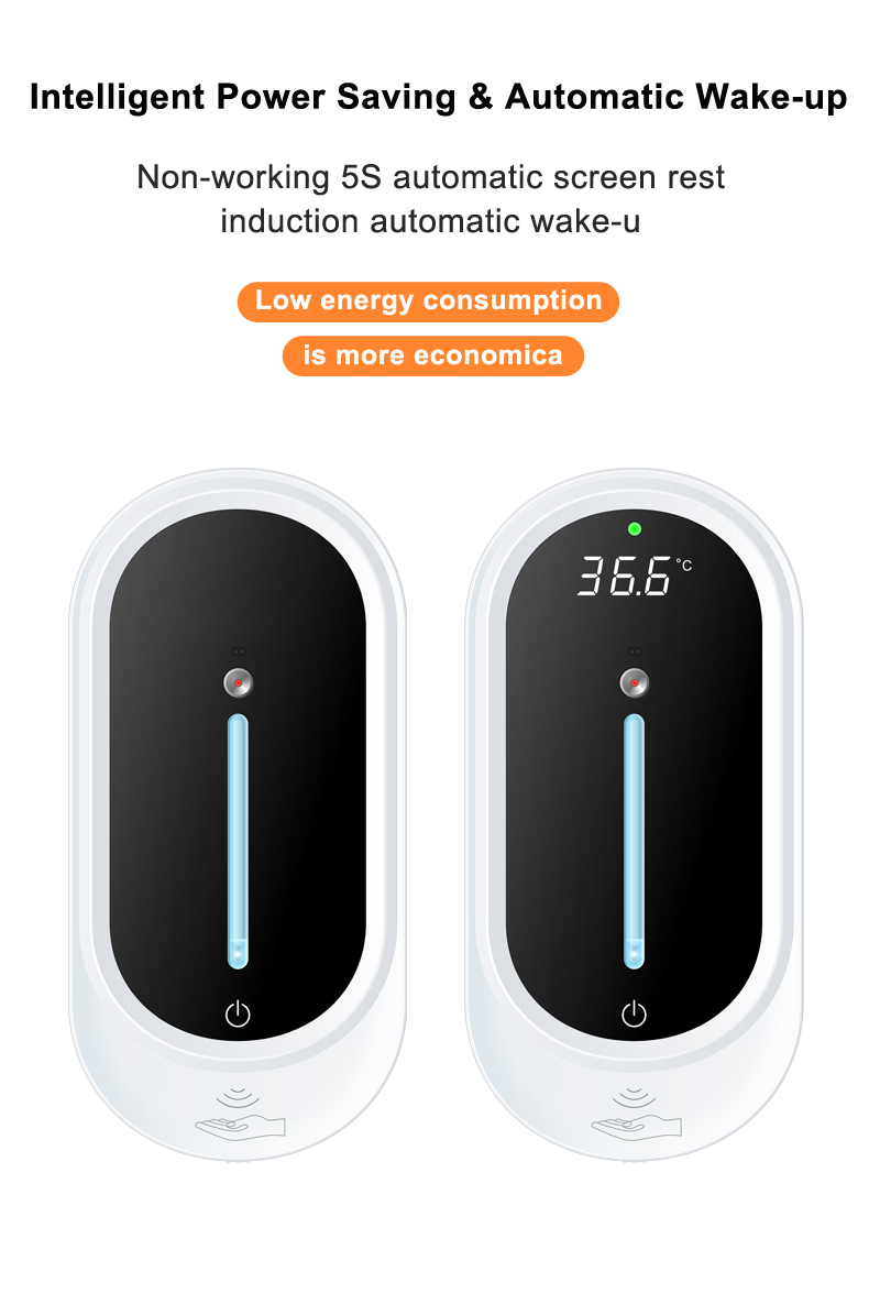 Temperature Measuring Disinfection Machine Soap Dispenser