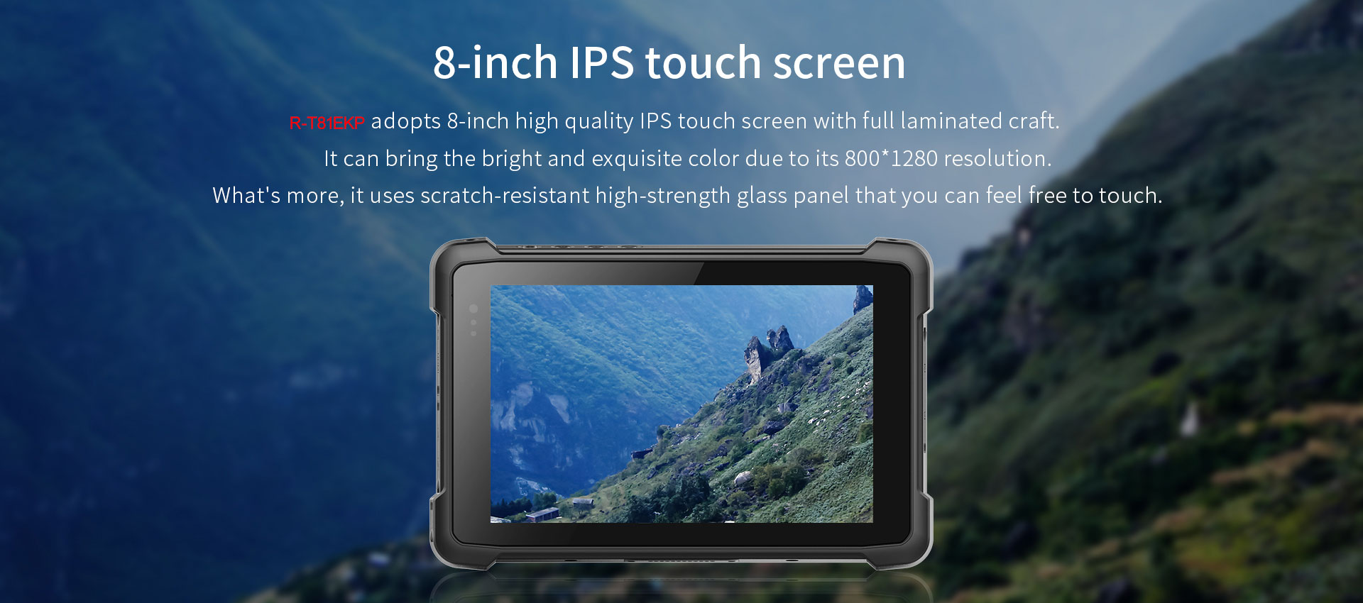 Android 11 Rugged Tablet 6000mAh 6GB 128GB, Integrated 3G/4G all network