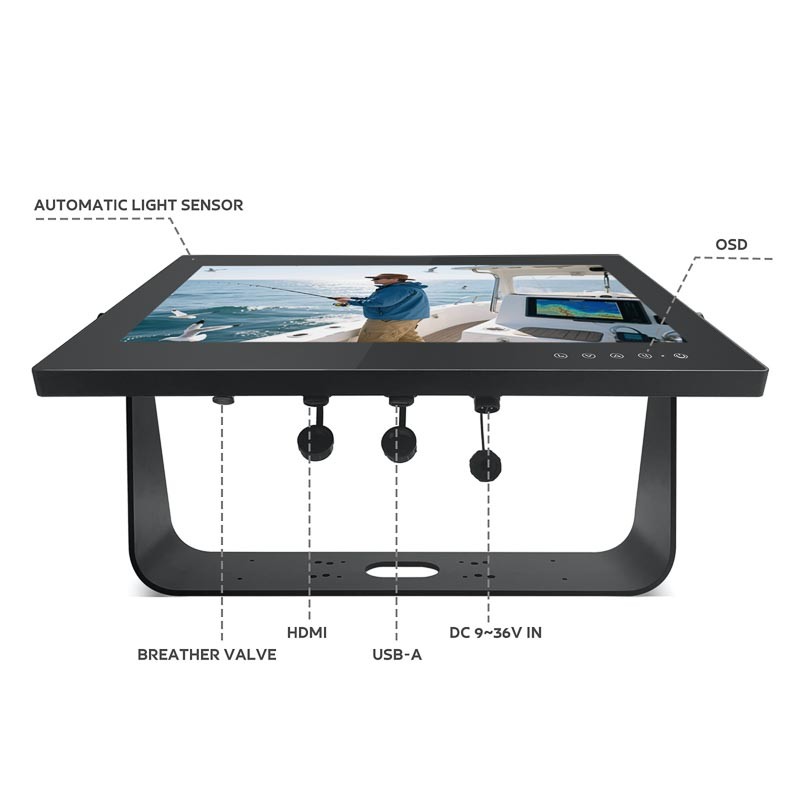 IP67 Touch Screen Marine Monitors IP67 Touch Screen Marine Monitors