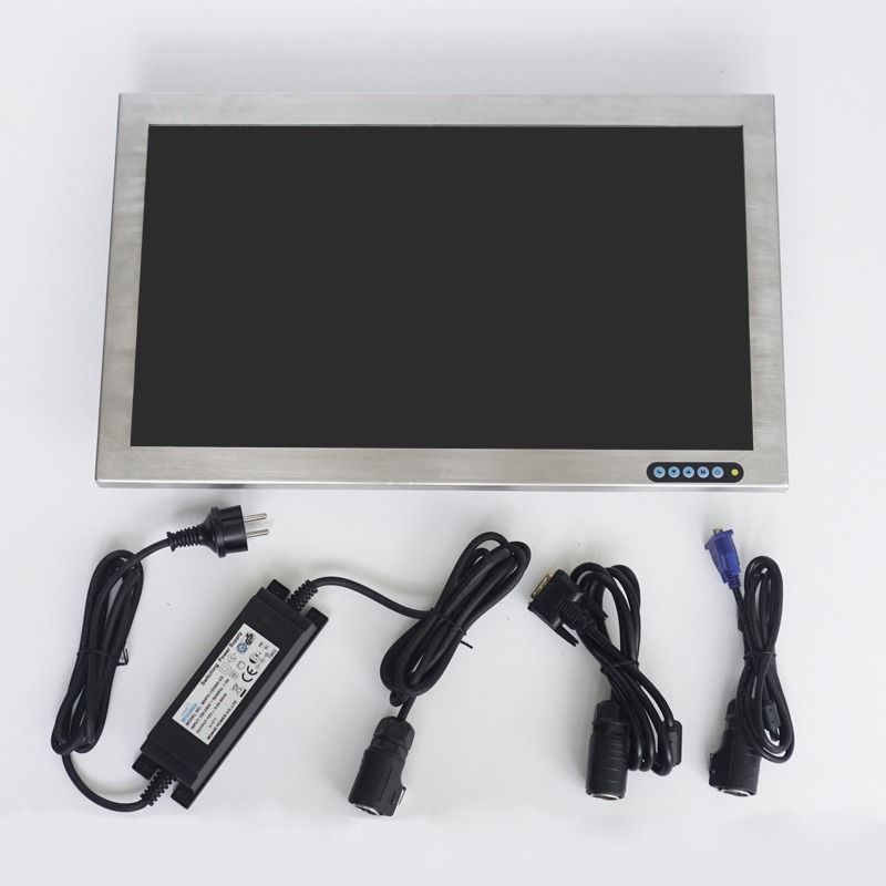 21.5 inch Full IP66 Stainless Steel Touchscreen Monitor