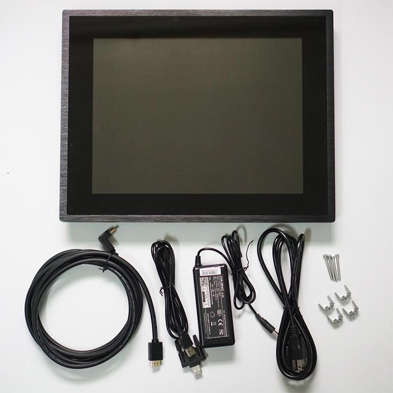 12 inch Touch Monitor With 6mm Tempered Glass