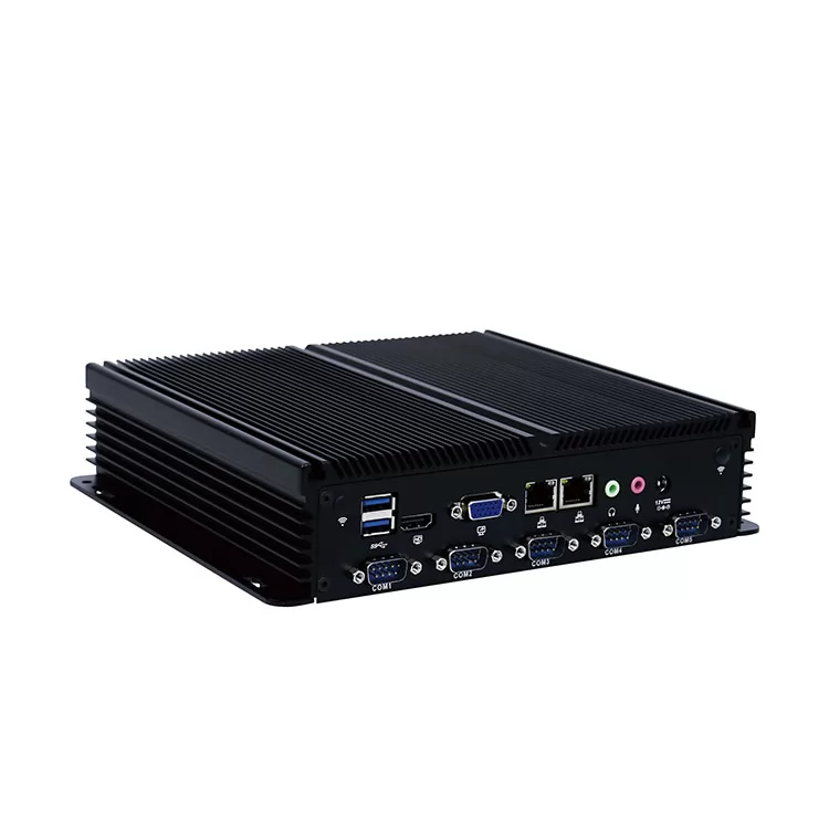 Box pc 2 lan port with 6 serial ports