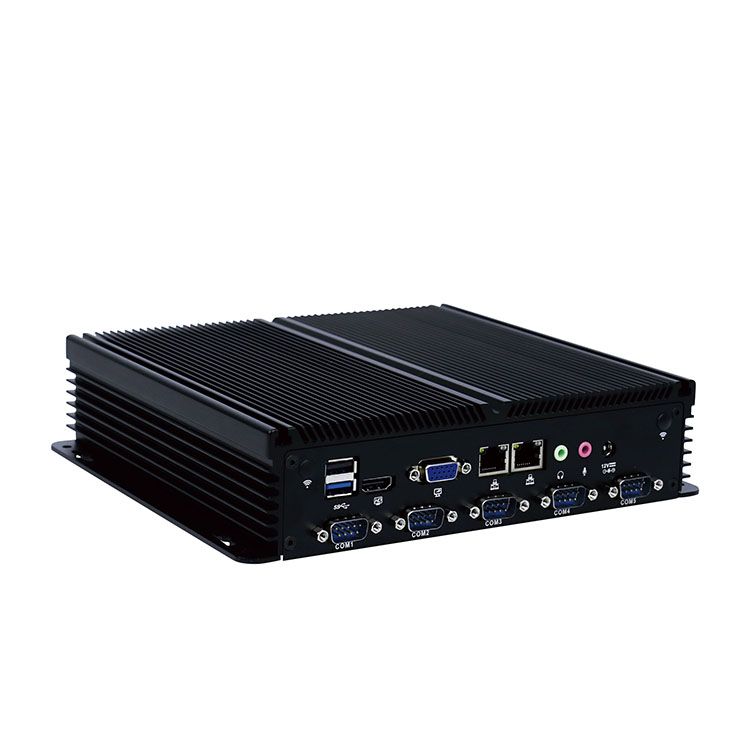 Box pc 2 lan port with 6 serial ports