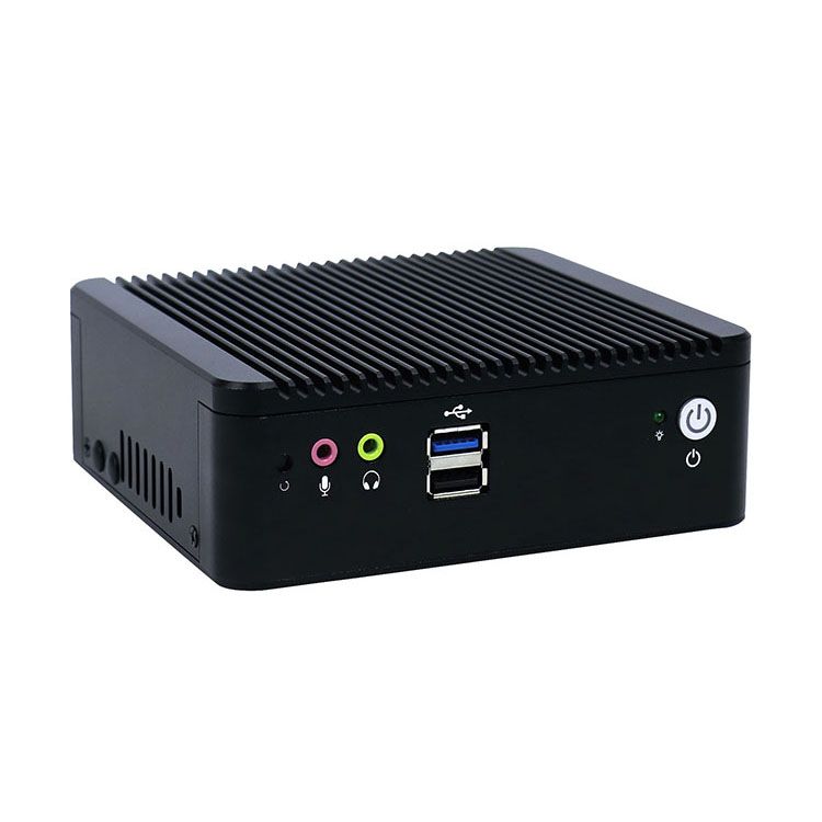 DC 12V mini pc with 2 ethernet