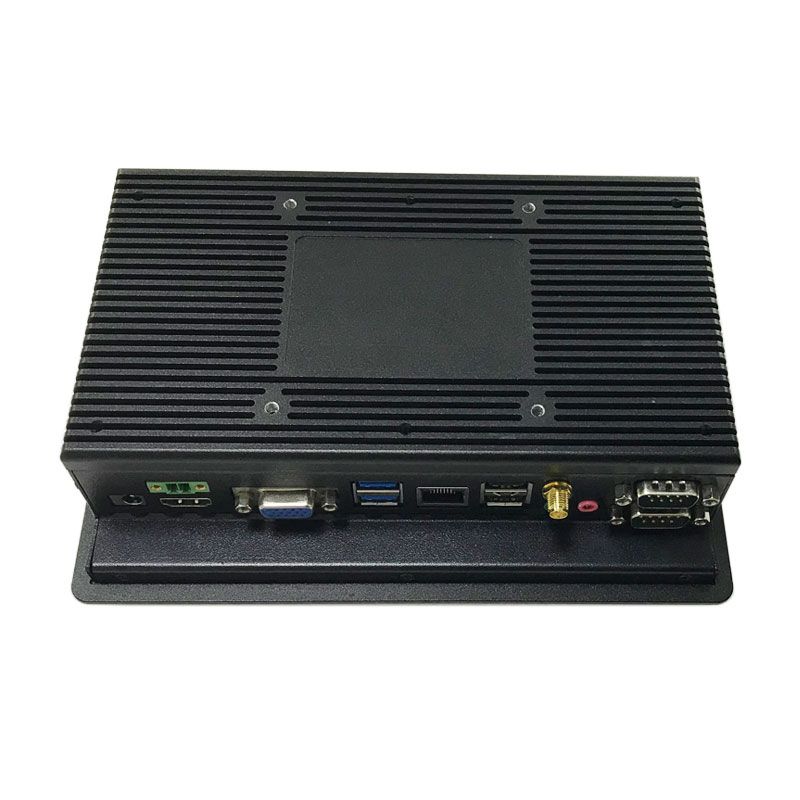 7 inch Embedded Panel PC with 2 power interface