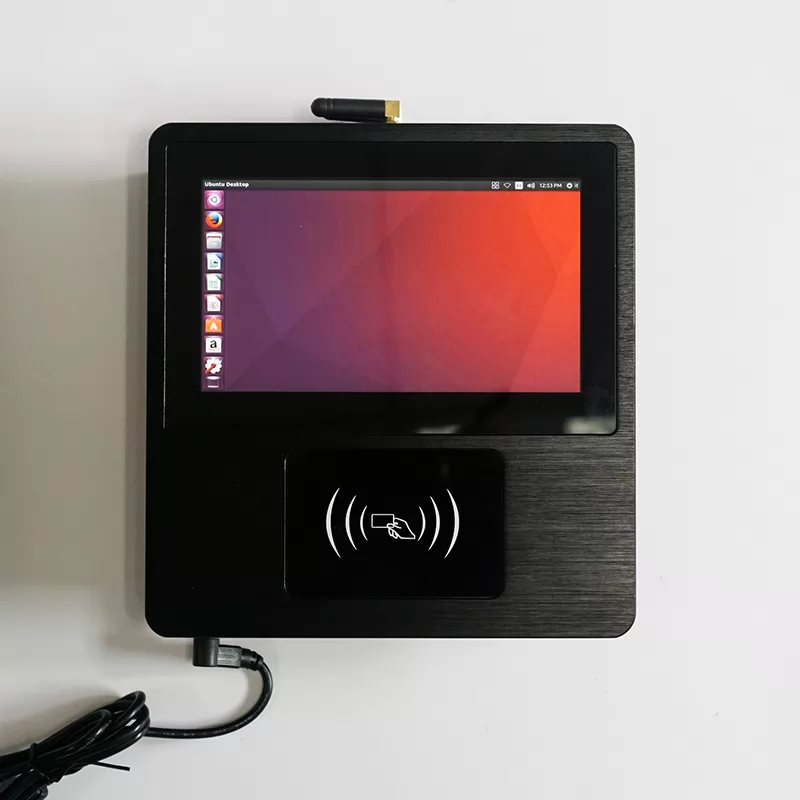 7 inch Capacitive touch panel pc, built in RFID and 3G