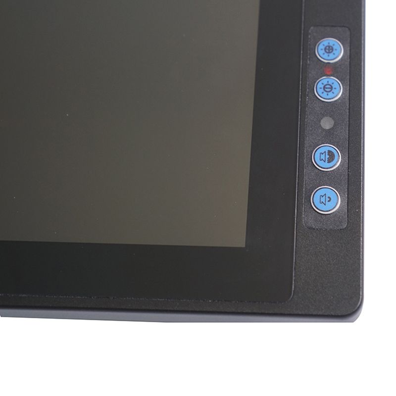 7 inch Industrial wide temperaturer LCD monitor with remote control