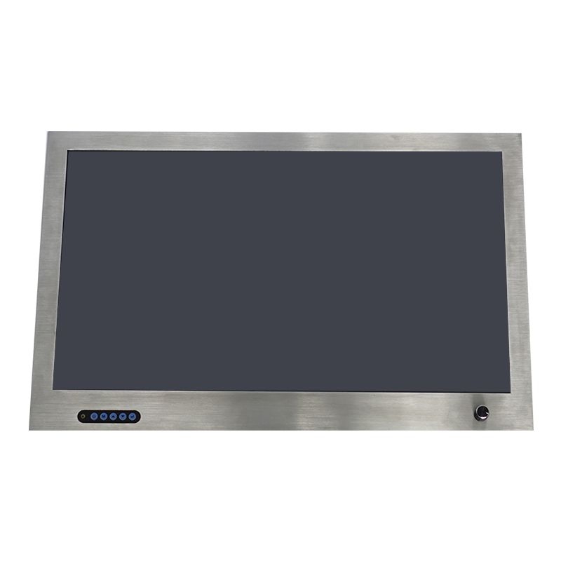 24 inch wall mount stainless steel lcd displays with dimmer