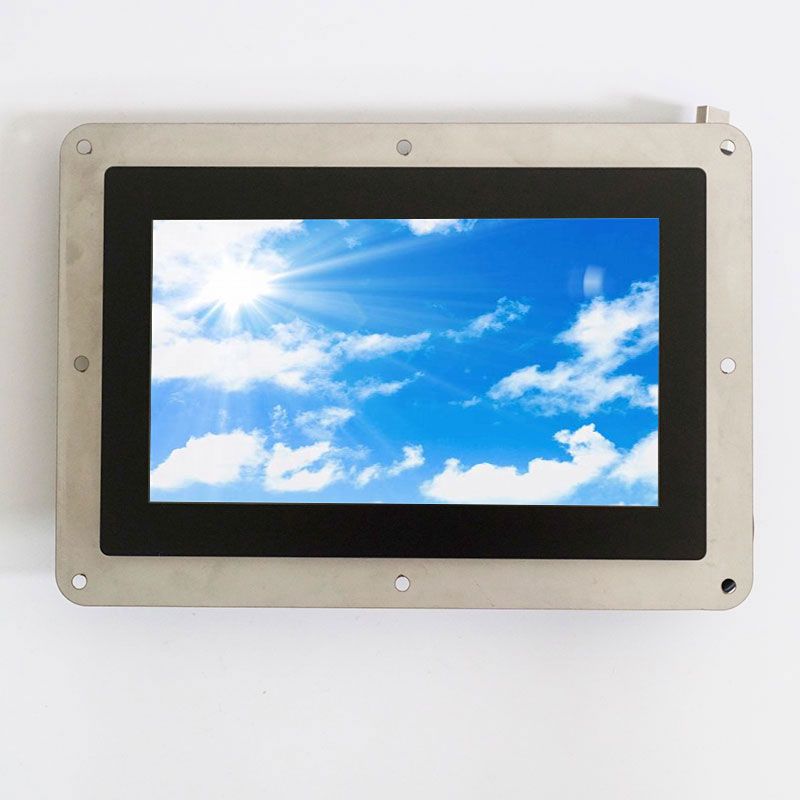 Anti reflection without case 7 inch open frame monitor