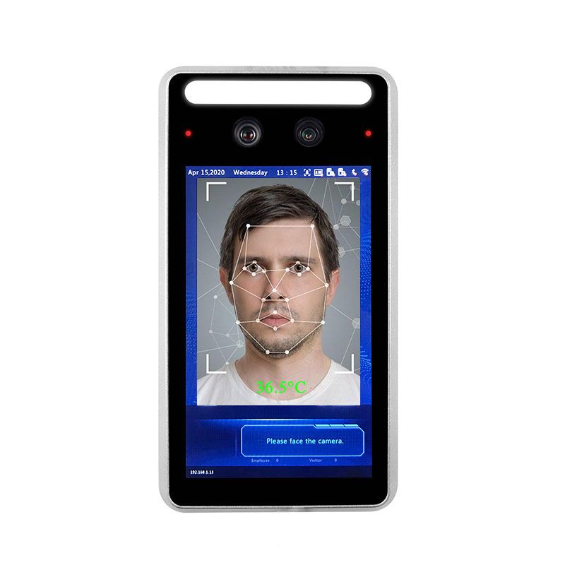 Thermal Scanner Face Recognition Temperature Measure System