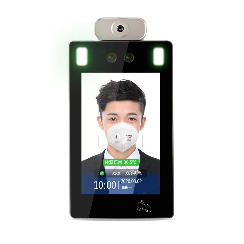 2MP Binocular Camera Facial Recognition Tablet Temperature Detection