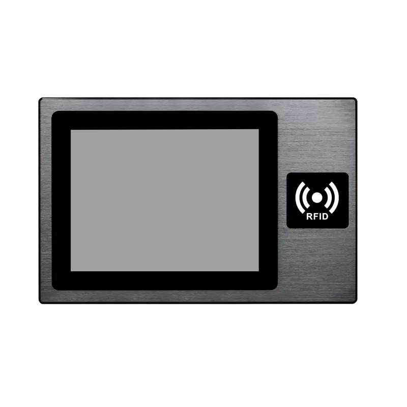 Fanless Dustproof Antishock Embedded Touch Panel PC with RFID