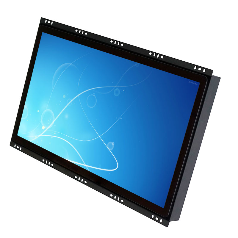 24 inch open frame capacitive touch monitor 1000cd/m2 with AR glass