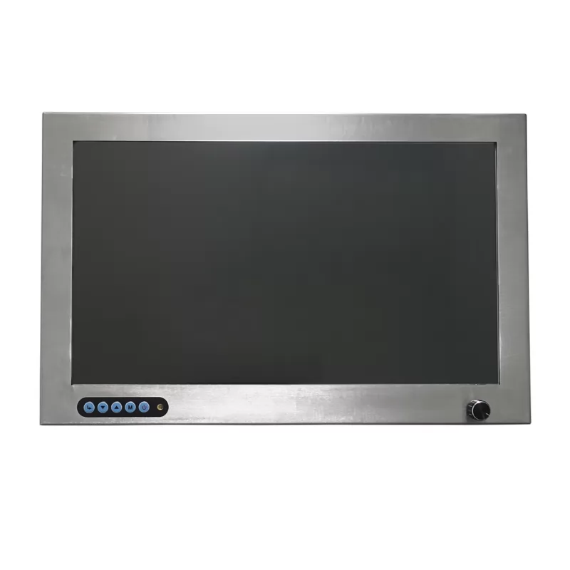 316 Stainless Steel Case IP67 1000 nits Industrial Monitor 15.6