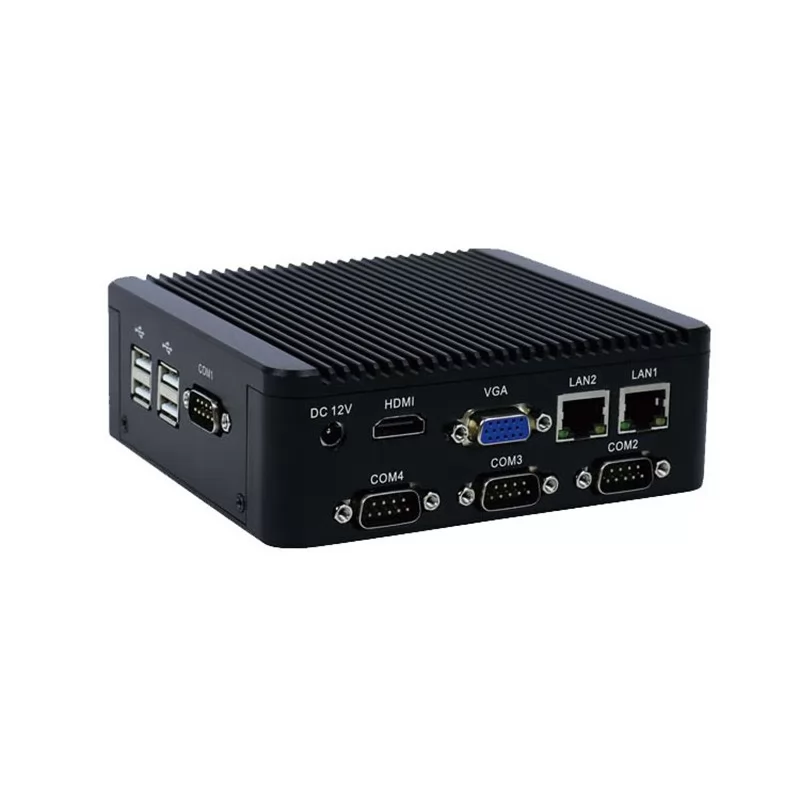 DC 12V mini pc with 2 ethernet