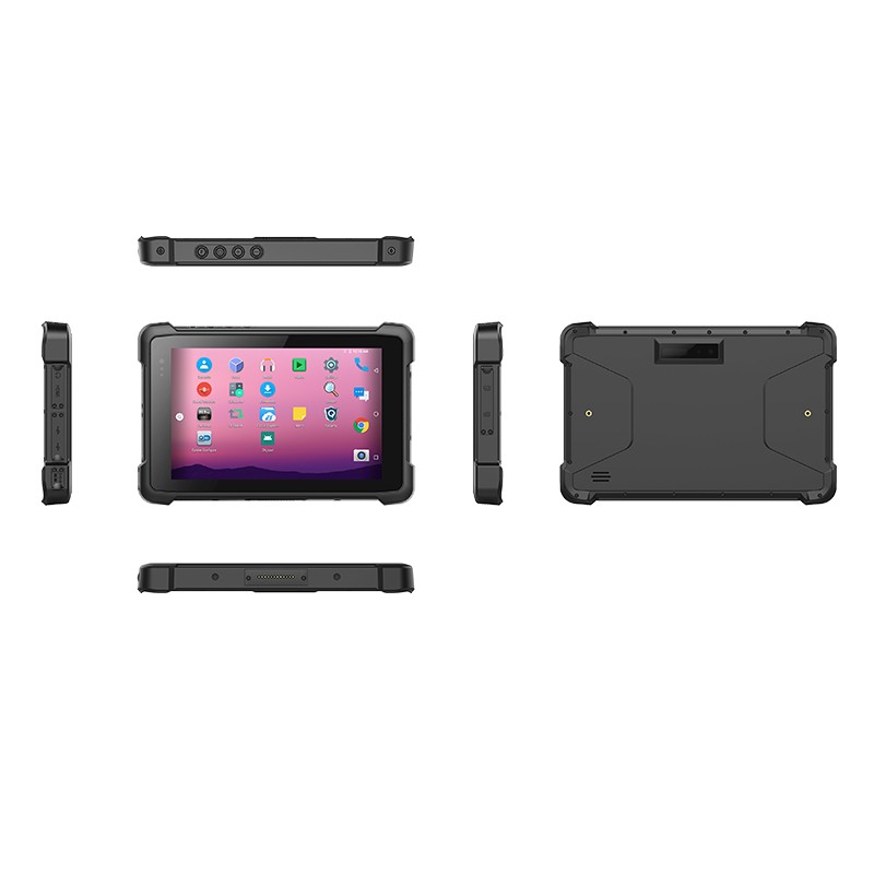 IP65 4G Rugged Tablet Barcode 8 Inch