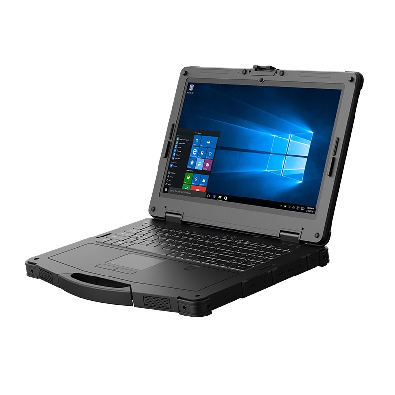 Industrial Portable Rugged Laptop Computer 15.6" Dual Battery Supplier