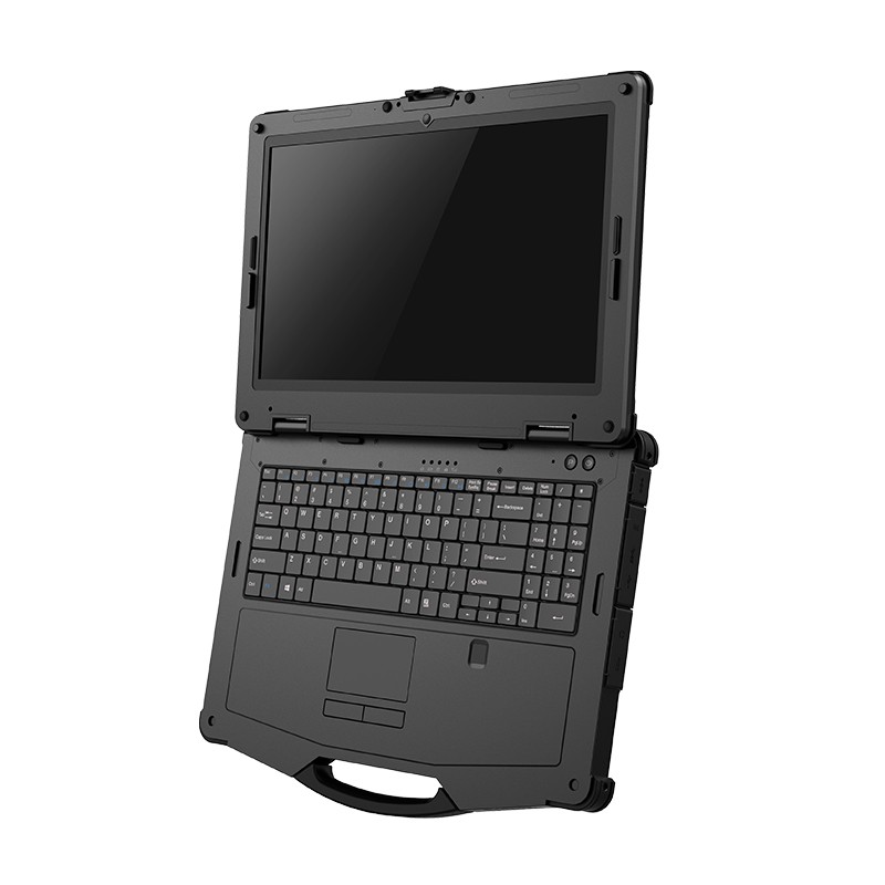 Industrial Portable Rugged Laptop Computer 15.6" Dual Battery Supplier