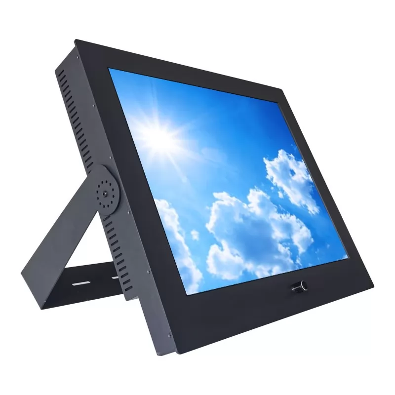 Sunlight Readable Industrial Monitor with Bracket