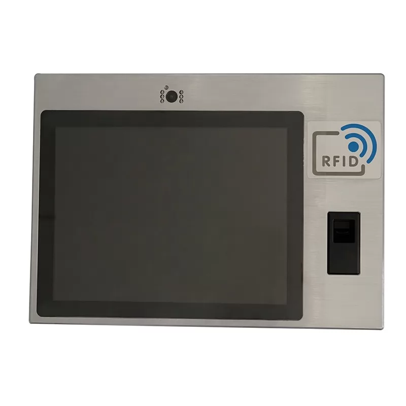 Kiosk Panel pc integrated 2mp Camera, finger print and RFID reader