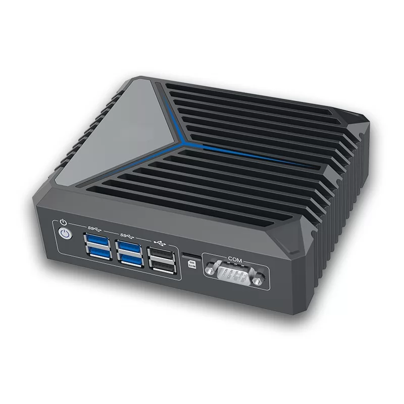 aluminum alloy mini pc fanless Celeron J6412