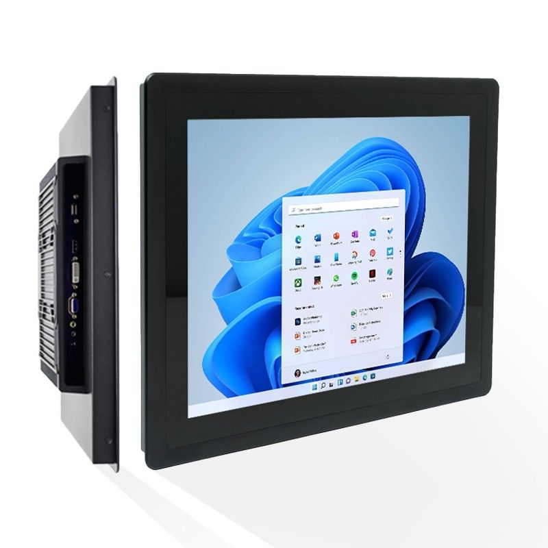 Full HD LCD touch monitor LED backlight front ip65 waterproof