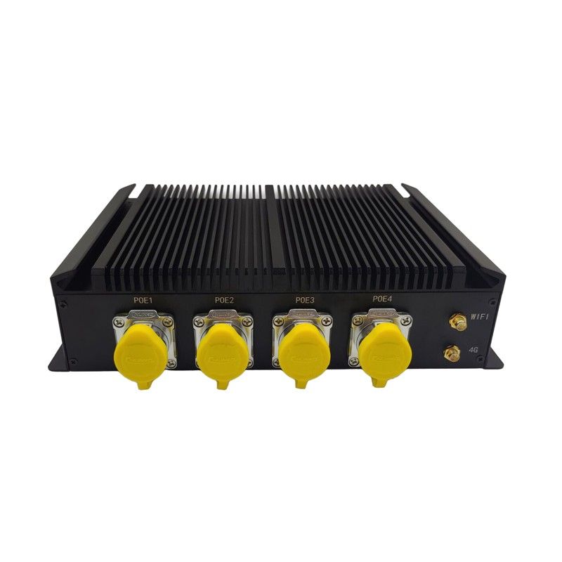 Full IP67 Industrial Mini PC with 4 POE ports