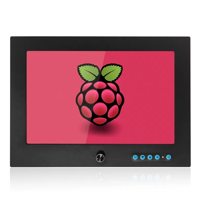 Built in a raspberry pi 4b embedded touch monitor 1000 nits