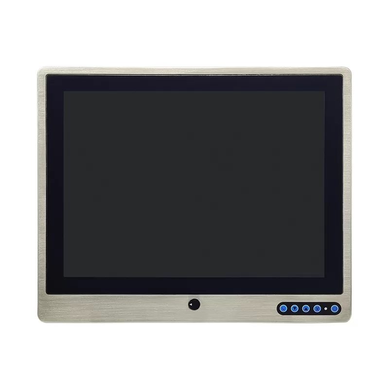 Stainless steel touch screen monitor EETI waterproof ip65