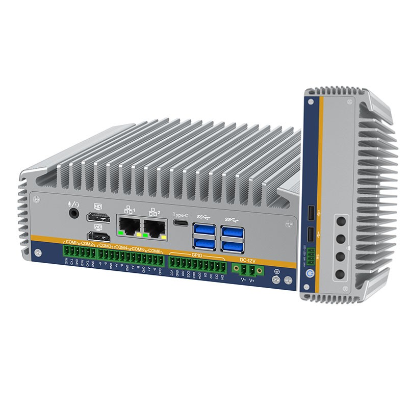 Intel Alder Lake 12th Processor Embedded Mini Computer 6COM 6USB