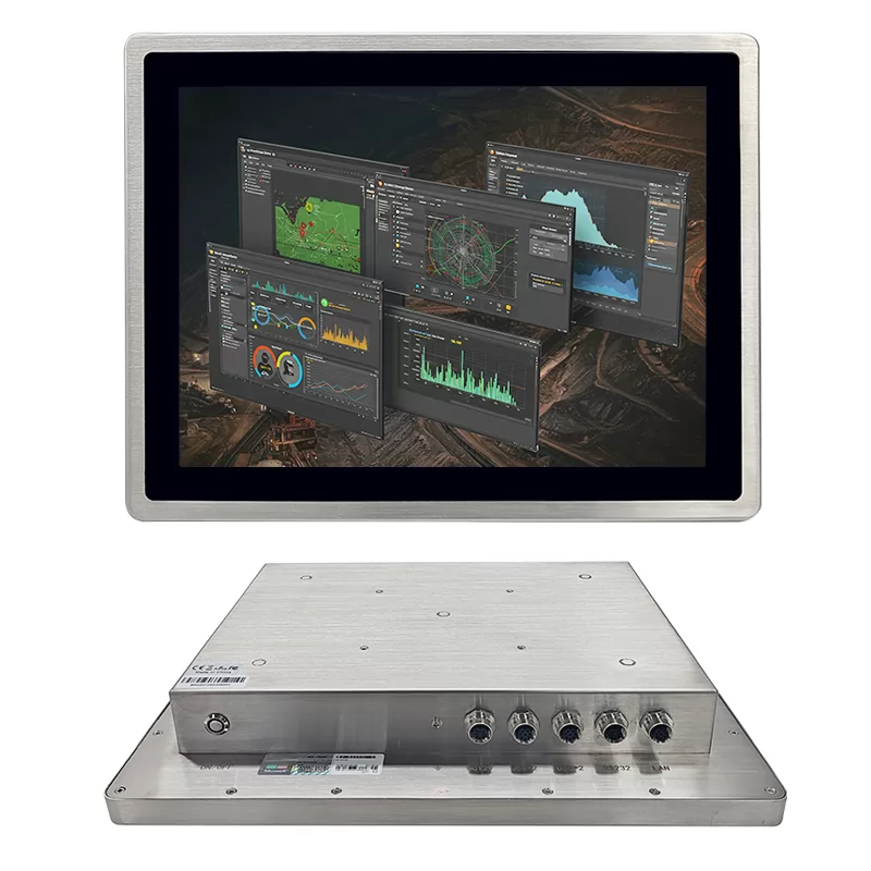 Industrial Panel PC IP69k Stainless Steel 304 Enclosure 7x24h