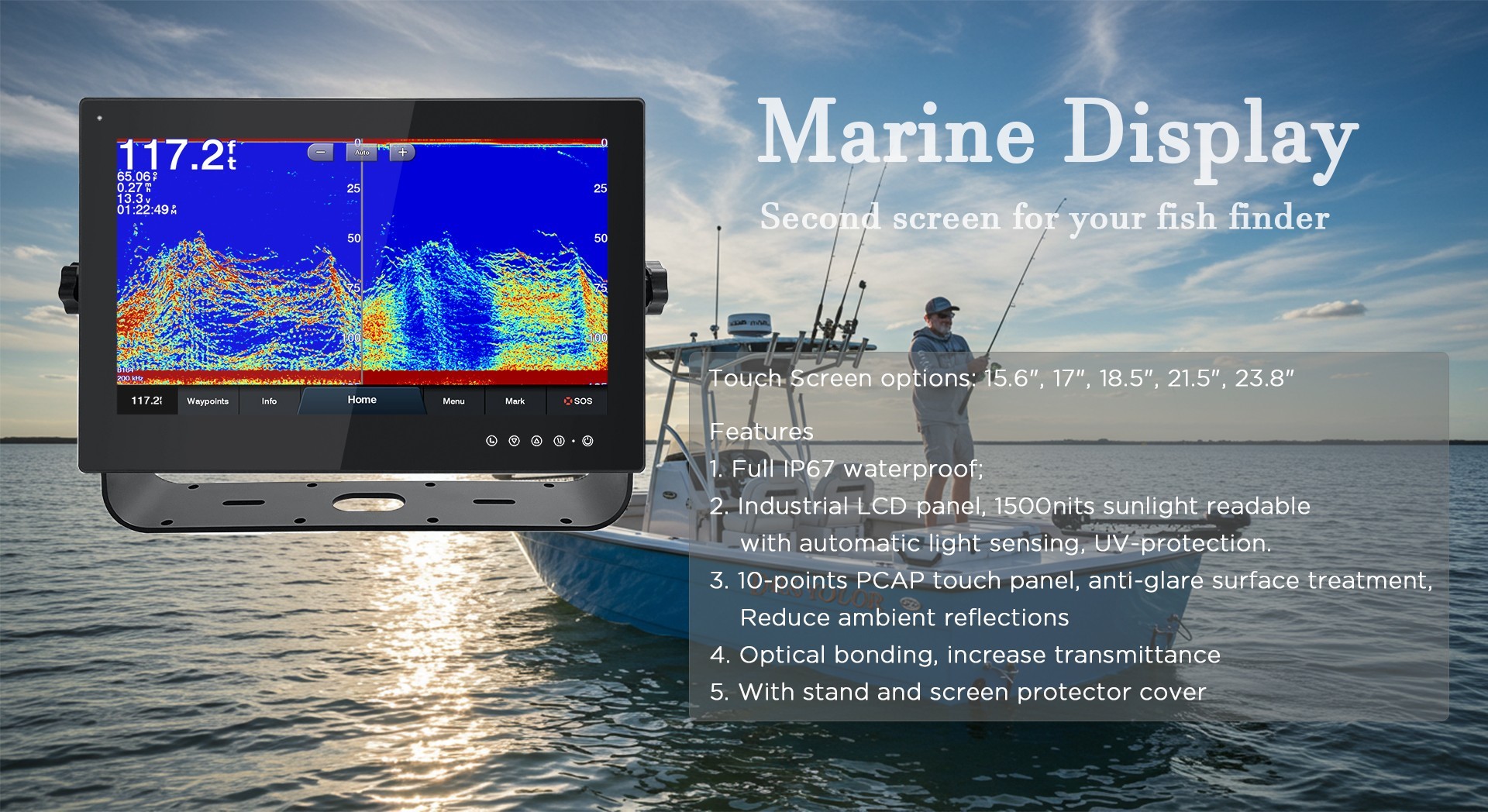 Waterproof Touch Monitor Solution for Outdoor& Industrial Applications3