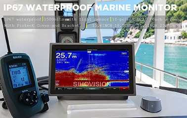 Second screen ip67 waterproof monitor
