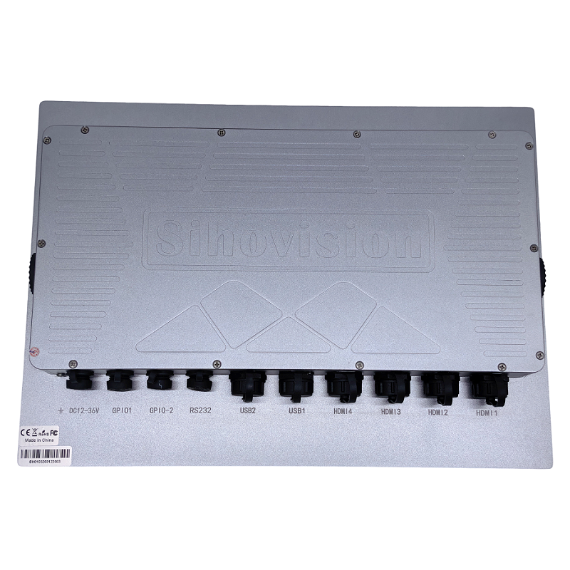 17 Inch IP67 Waterproof Marine Monitor with Quad HDMI 17 Inch IP67 Waterproof Marine Monitor with Quad HDMI